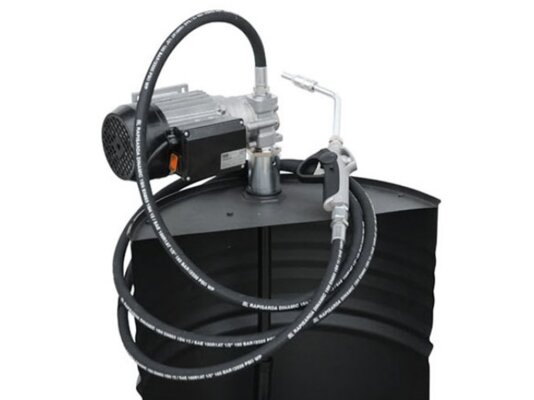 Oil transfer kit with Drum Viscomat 60/1 12V pump art. F00268000