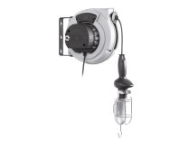 Cable reel 230V, 50Hz with 230V/12V converter