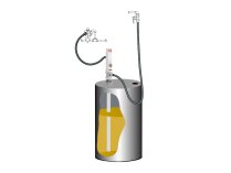 Oil drain kit with PM 2, 3:1 pump for drum