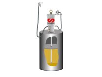 Oil draining kit with PM 6 pump, 10:1 for barrel, art. 379900