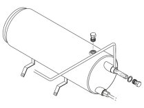 Ecoflam fuel burner Ø159 mm, without heater, 65321153