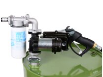 Piusi DRUM EX50 12V DC ATEX fuel pump with power cable + automatic nozzle, art: F00372040