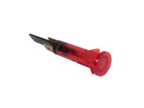 Indicator red, with Faston knife-disconnect terminal, art: 31497-BT