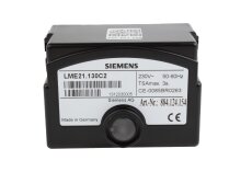 Siemens LME21.130C2 burner control system.