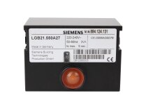 Siemens LGB21.550A27 burner control system.