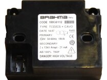 Brahma TCD2CS ignition transformer, art: 15930112