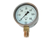 Oilon pressure gauge 612.20.100, 60 mbar, art: 34021092.