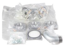 Krom Schroder gas valve flange kit Rp 1"