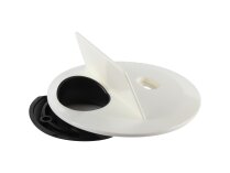 Intake air guide white art. 13010511
