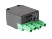 Wieland 4P green plug (male), article number: 13009667