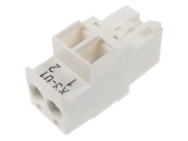 Weishaupt X3-01 2-pin plug, art: 716300.