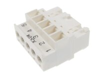 Weishaupt X3-04 5-pin connector, art: 716303.