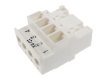 Weishaupt X4-01 4-pin plug, art: 716304.