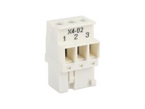 Weishaupt X4-02 3-pin plug, 716305