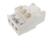 Weishaupt X6-02 3-pin connector, art: 716311.