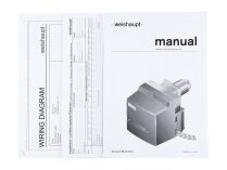 Weishaupt WL 10/3-D diesel burner, standard with servomotor, art: 24111030.