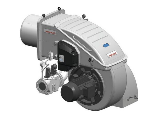 Weishaupt WKmono-G 80/2-A gas burner, DN 100, design ZM-NR, item no. 28782416.
