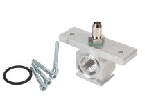 Dungs gas valve flange with nipple, 245372